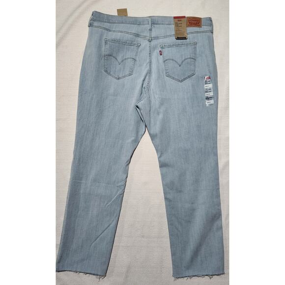 Levi's 724 high rise slim straight jeans size 20 40''x40'' women's - Picture 6 of 7